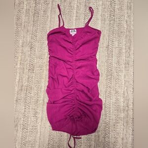 NWOT Future Collective Vibrant Pink Dress, Medium
